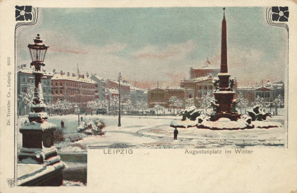 Augustusplatz im Winter