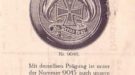 Reklamekarte für Patriotischen Schmuck der Georg Jacob G.m.b.H. (1916)