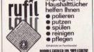 Reklame - Rufil - Haushaltstücher (1971)