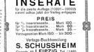 Verlagsbuchhandlung S. Schussheim, Querstr. 19