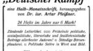 Deutscher Kampf Verlag, Kronprinzstr. 70