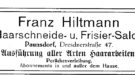 Franz Hiltmann, Paunsdorf, Dresdnerstr.47