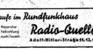Rundfunkhaus Radio-Quelle, A.-Hitler-Str. 11,12,14