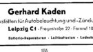Gerhard Kaden, Fregestr. 22