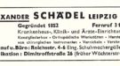 Alexander Schädel, Reichsstr. 4-6/Dimitroffstr. 26