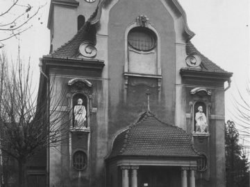 Apostelkirche in Leipzig, Dieskau-/Huttenstraße (1926)
