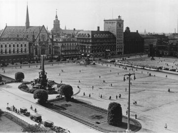 Leipzig - Augustusplatz (um 1930)