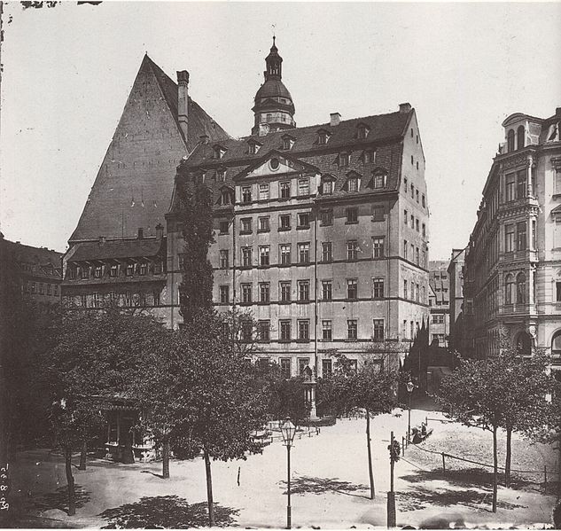 Die Thomasschule vor 1885