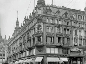 Das Bismarckhaus in Leipzig um 1920