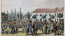 Blaue Mütze in Leipzig 1805