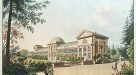Das Gewächshaus in Löhrs Garten in Leipzig