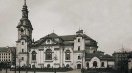 Johanniskirche vor ihrer Zerstörung.