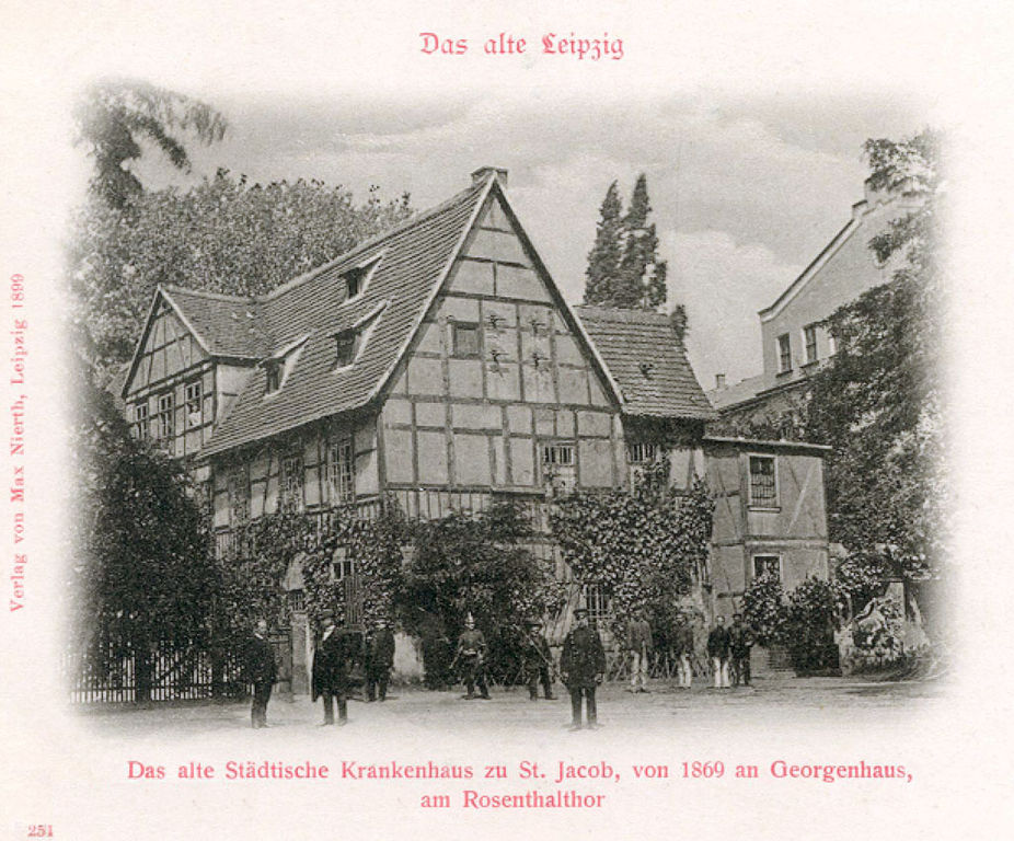 Das alte Jacobshospital in Leipzig