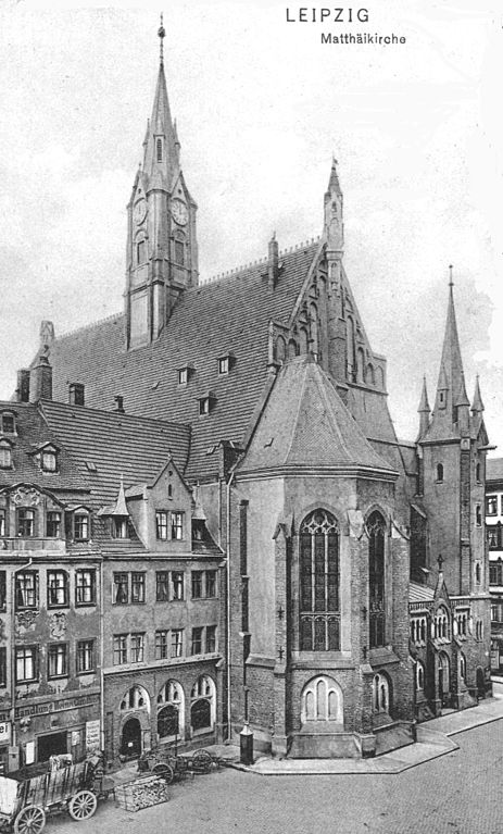 Die Matthäikirche um 1912