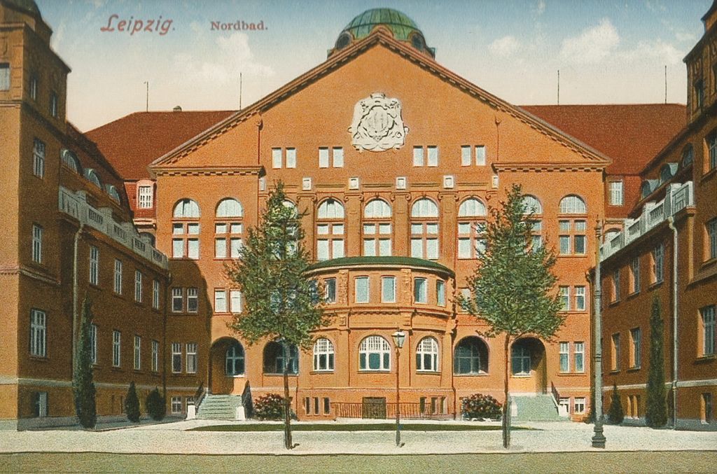 Das Stadtbad Leipzig, 1919 (damals noch Nordbad)