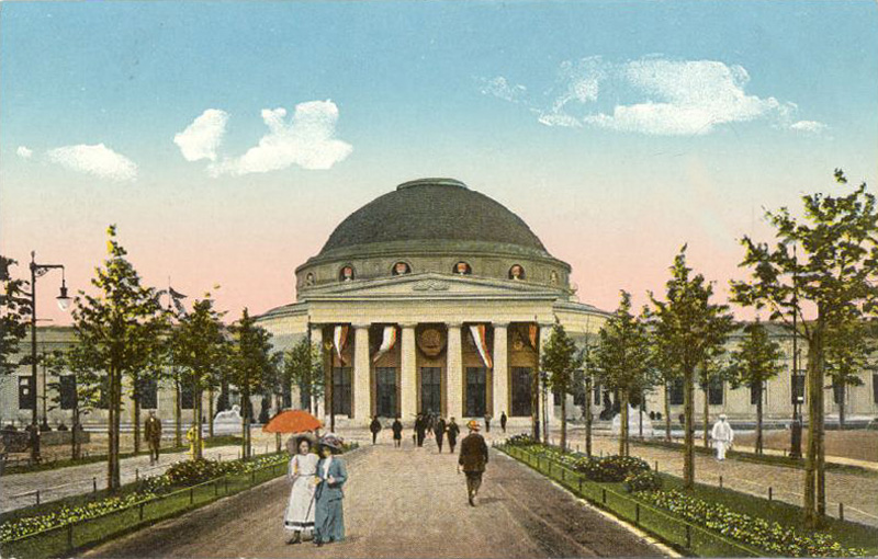 Internationale Baufach-Ausstellung 1913 Leipzig, Betonhalle