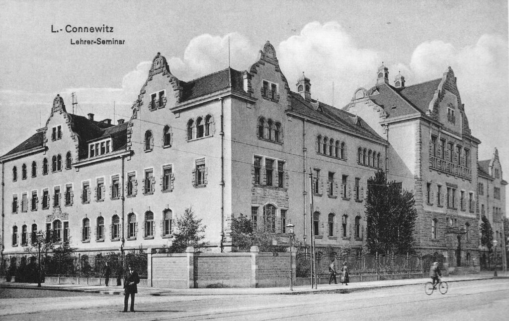 Lehrerseminar an der Elisenstraße in Leipzig-Connewitz