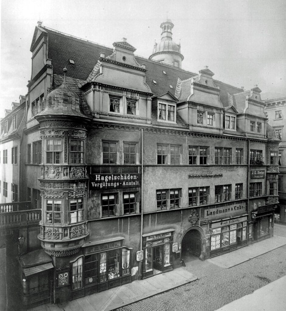  Das Fürstenhaus in Leipzig 1895 / Public Domain