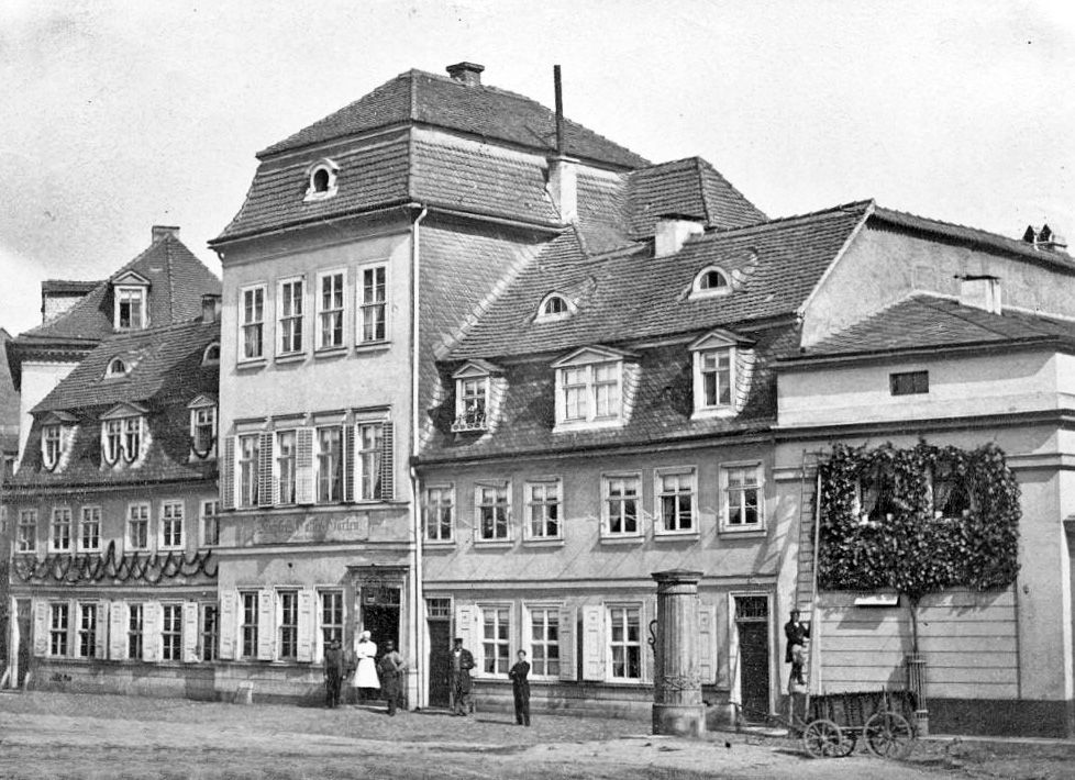 Kupfers Kaffeegarten um 1860 / Public Domain